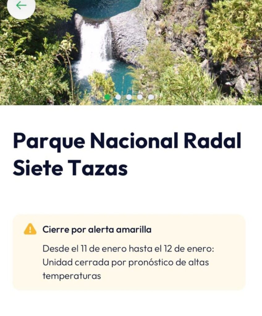 Molina: Cierre temporal del Parque Radal Siete Tazas por alerta de calor extremo 2 472744528 1187967596668655 7425492546086613893 n