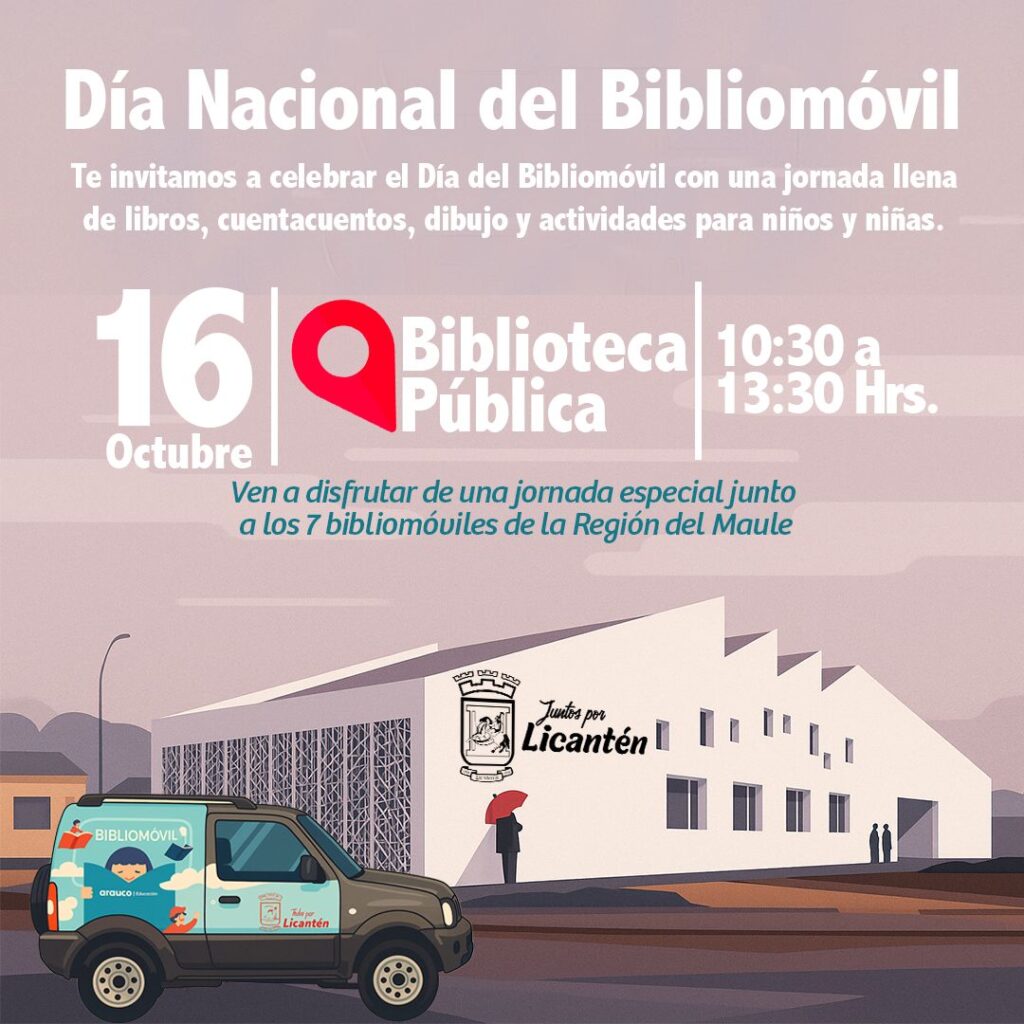 Licantén será sede regional en la celebración del Día Nacional del Bibliomóvil 2 WhatsApp Image 2025 10 15 at 11.59.59