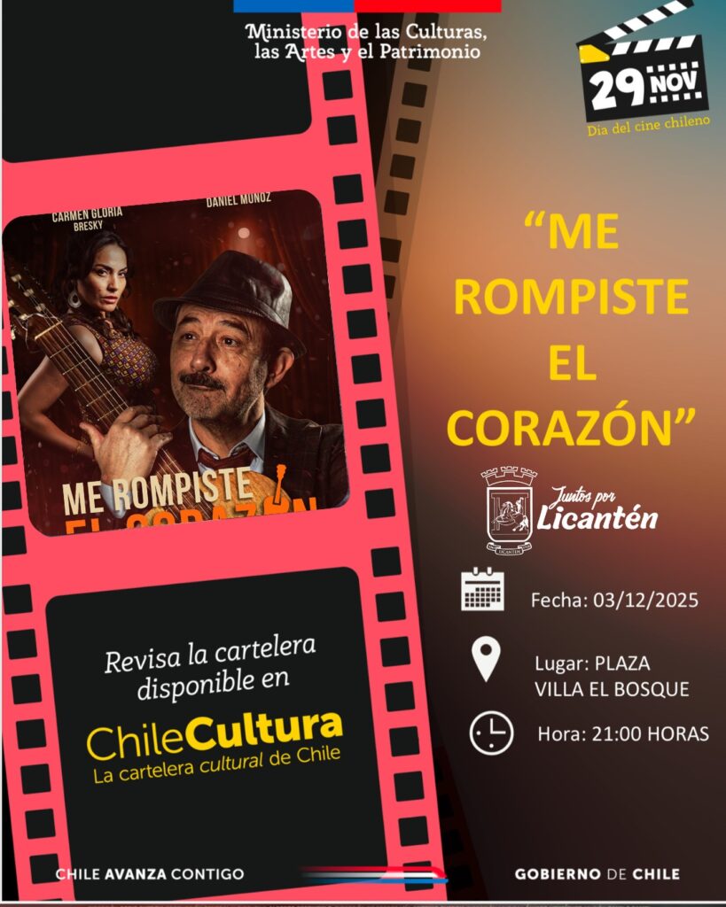 Licantén celebra el Día del Cine Chileno con función gratuita al aire libre 2 587812801 18379241464144325 2792290286875833867 n