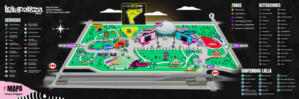 Lollapalooza Chile 2026 publica su mapa oficial 2 WhatsApp Image 2026 03 03 at 10.26.59